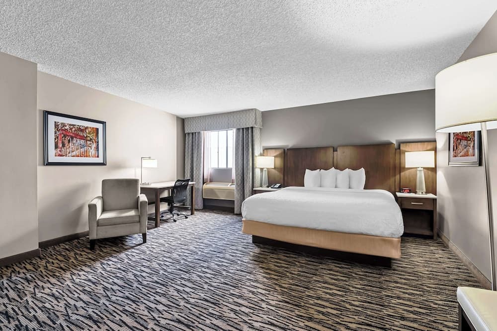 Suite, 1 King Bed, Non Smoking, Refrigerator & Microwave