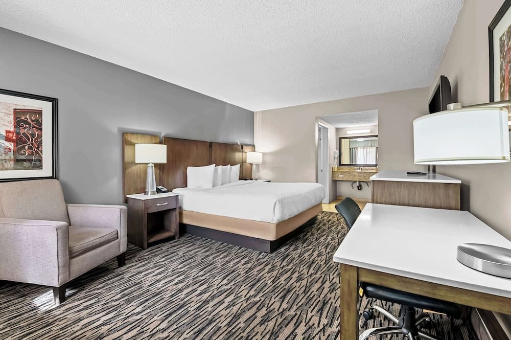 Business Room, 1 King Bed, Non Smoking, Refrigerator & Microwave
