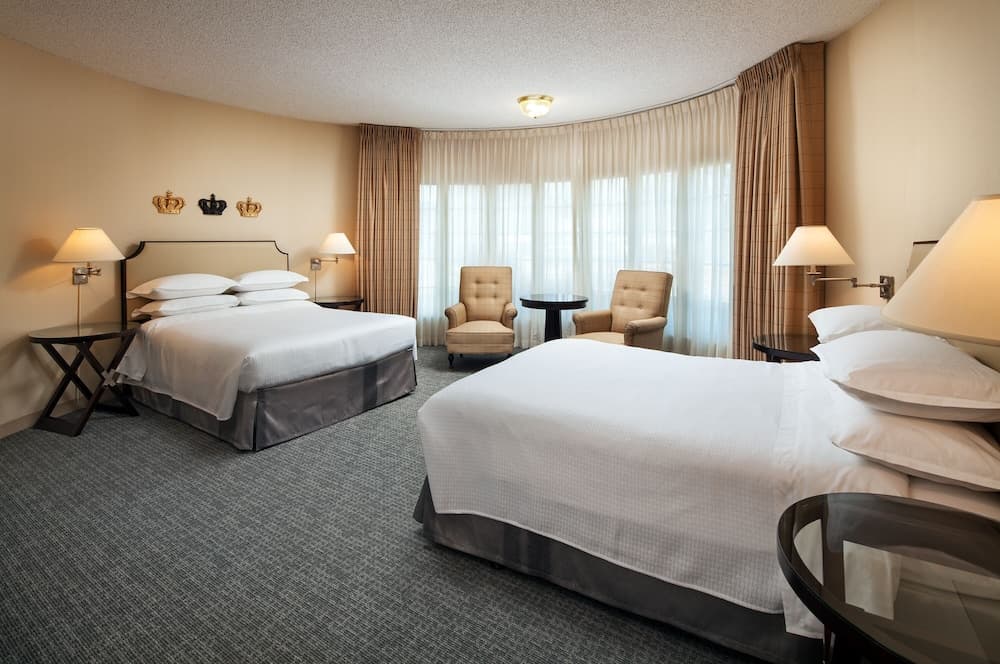 Turret Suite Two Queen Beds with Sofa Sleeper