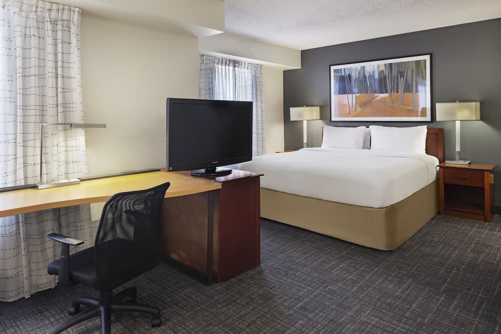 Studio, 1 King Bed with Sofa bed (Hearing Accessible)