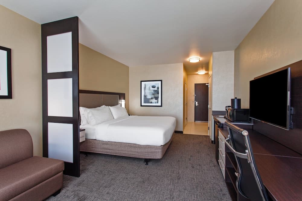 Suite, 1 King Bed with Sofa bed (Extra Living Area)
