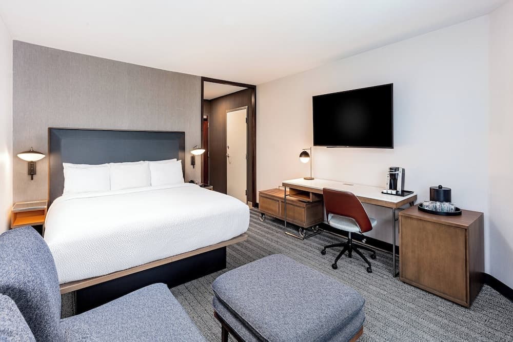 Room, 1 King Bed with Sofa bed, Hearing Accessible (Roll-in Shower)