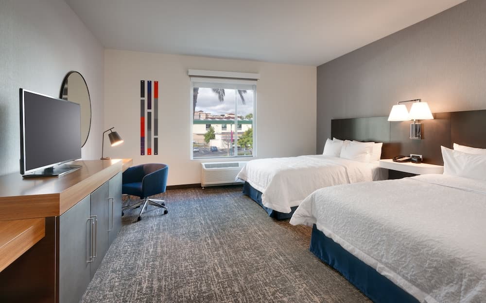 Room, 2 Queen Beds, Accessible (Hearing), Refrigerator & Microwave