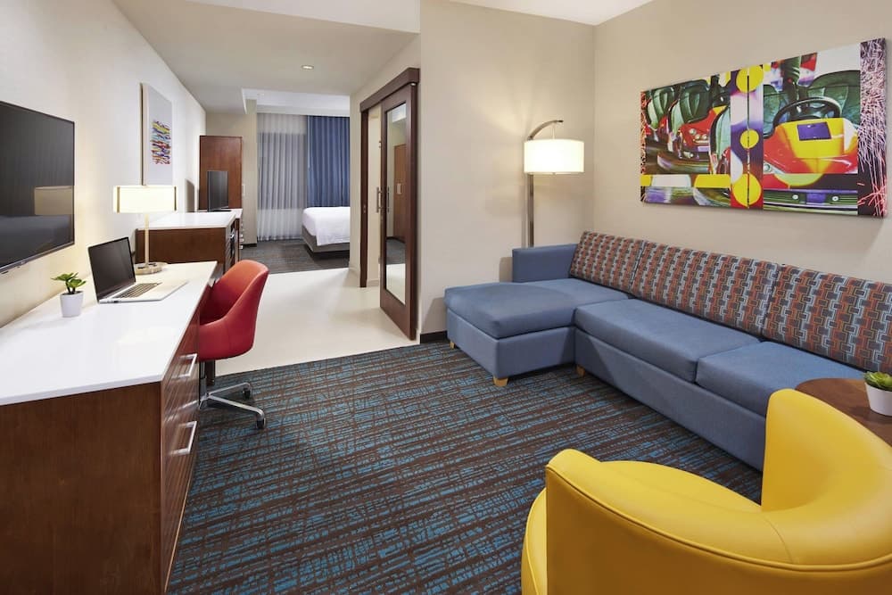 Suite, 1 King Bed with Sofa bed